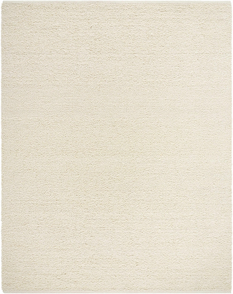 Teela Modern Solid Design Cream Area Rug - The Rug Decor
