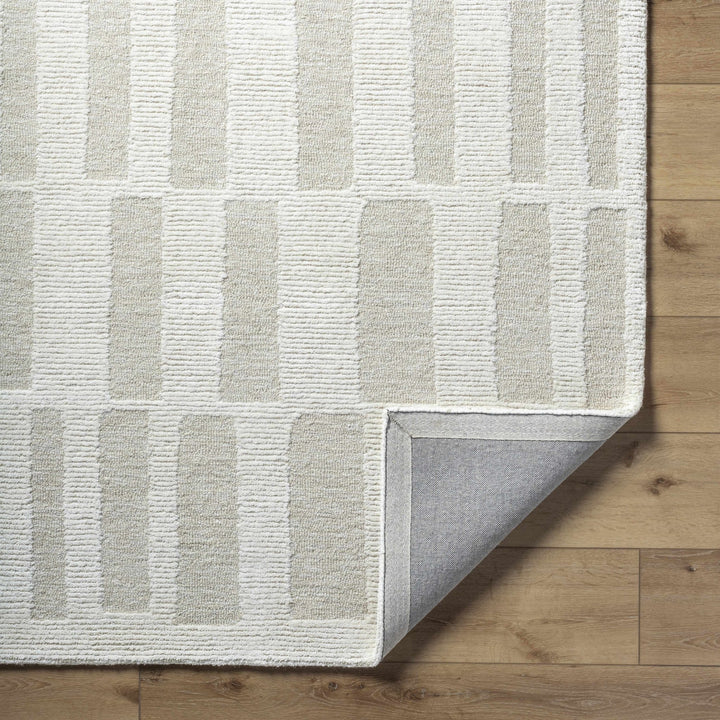 Teige Contemporary Geometrical Beige Area Rug - The Rug Decor