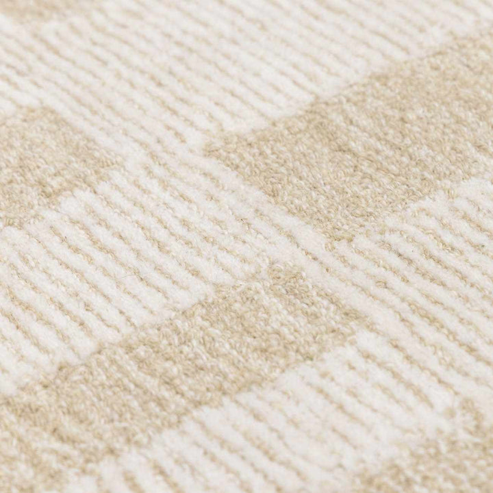 Teige Contemporary Geometrical Beige Area Rug - The Rug Decor
