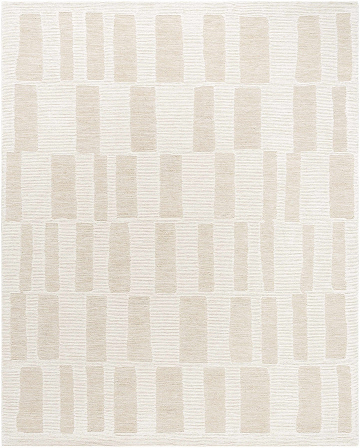 Teige Contemporary Geometrical Beige Area Rug - The Rug Decor