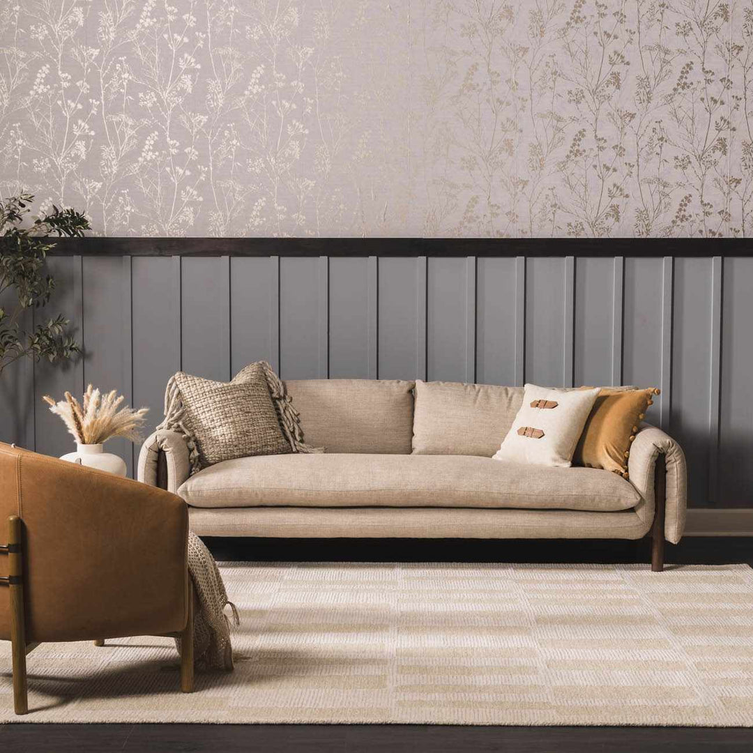 Teige Contemporary Geometrical Beige Area Rug - The Rug Decor
