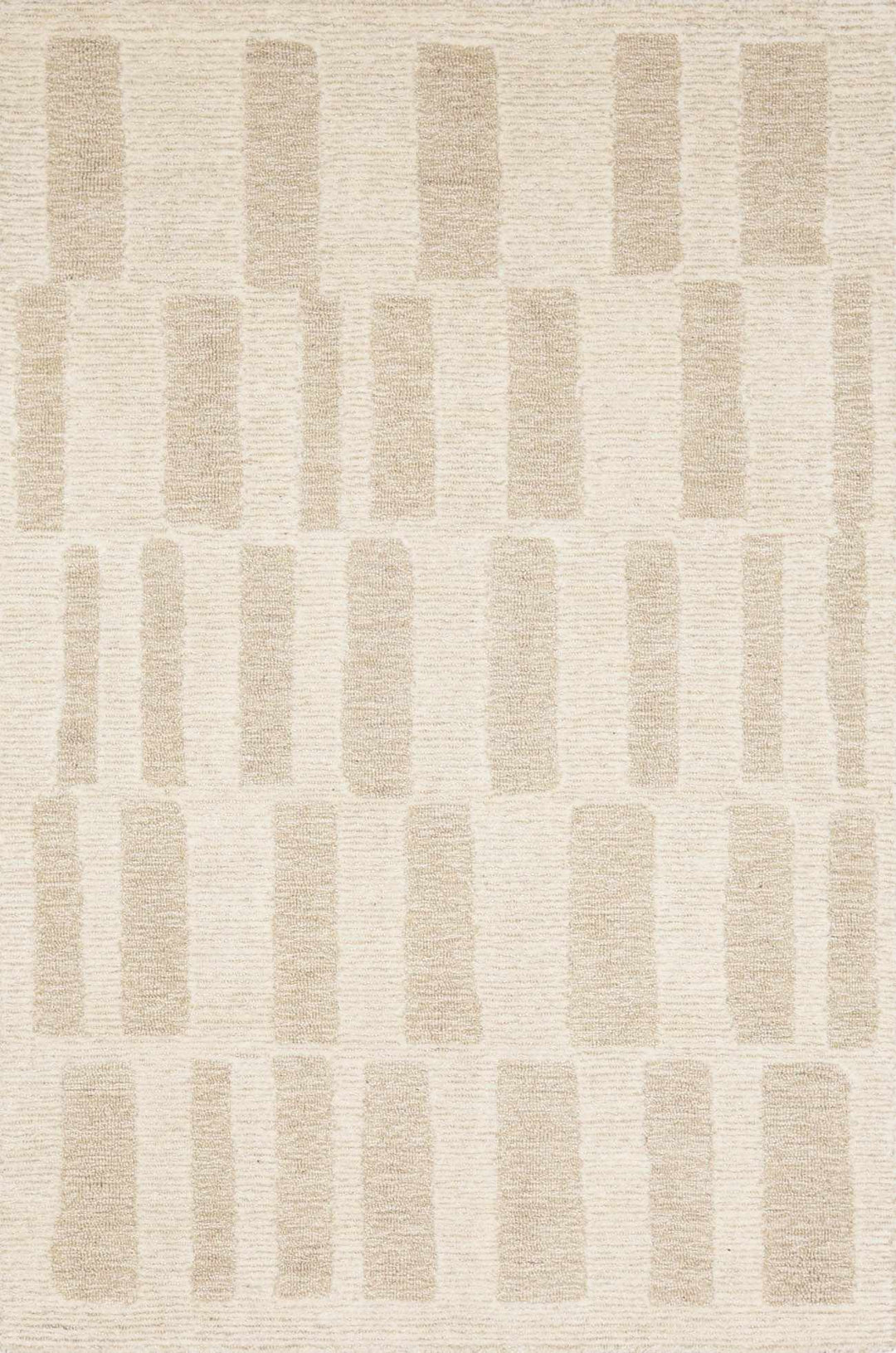 Teige Contemporary Geometrical Beige Area Rug - The Rug Decor