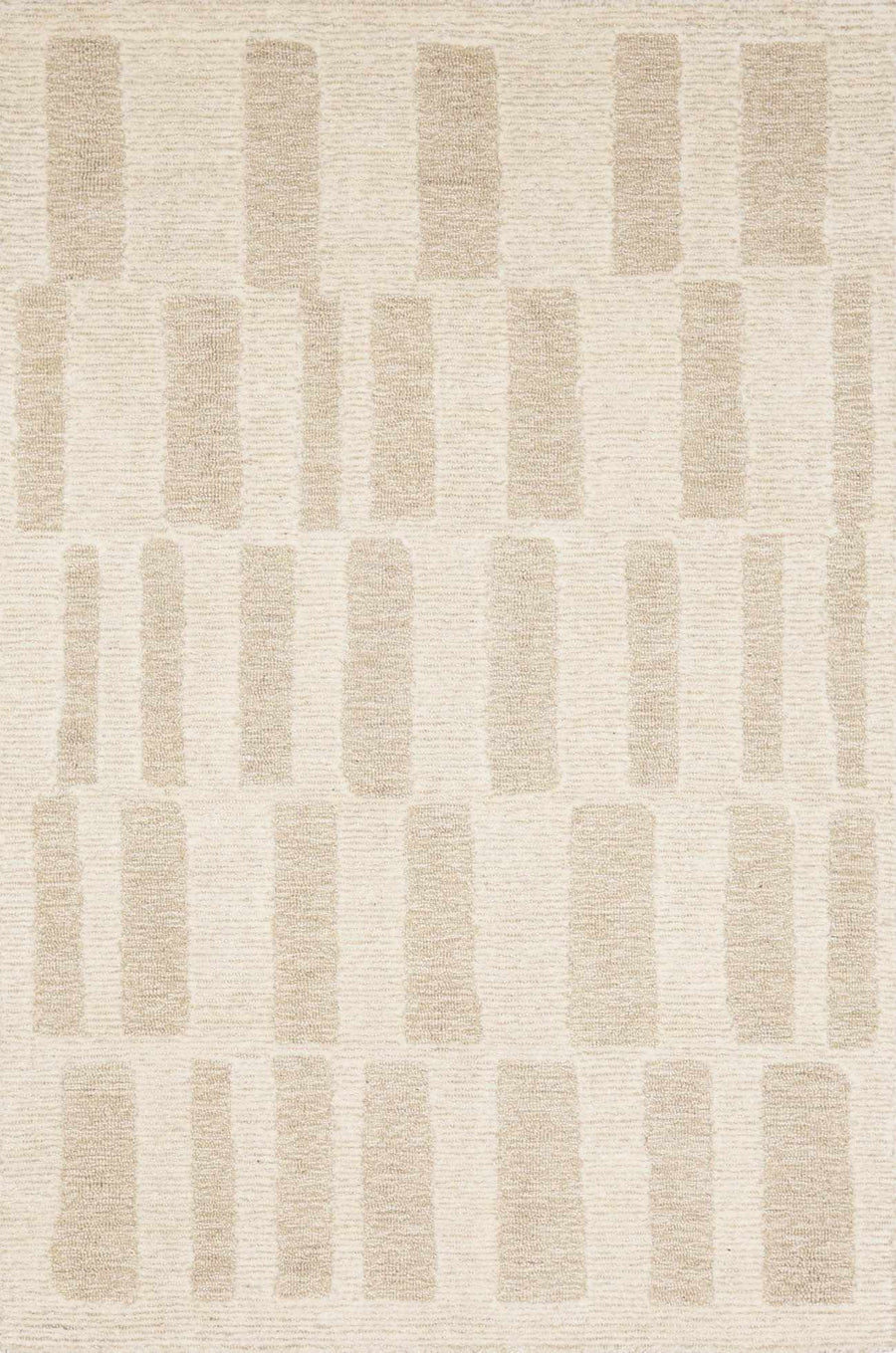 Teige Contemporary Geometrical Beige Area Rug - The Rug Decor