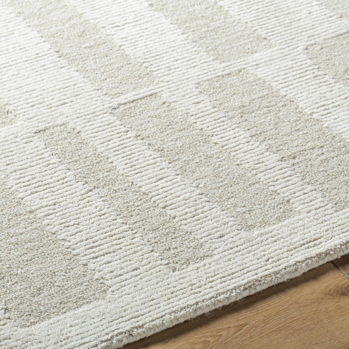 Teige Contemporary Geometrical Beige Area Rug - The Rug Decor