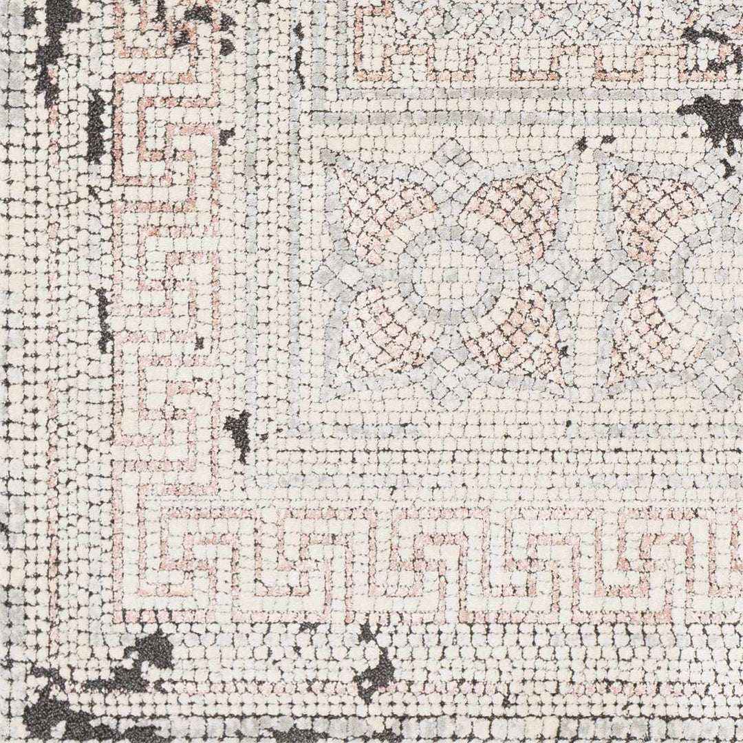 Terlingua Beige And Charcoal Traditional Style Area Rug - The Rug Decor