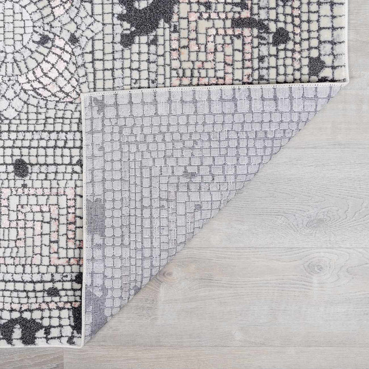 Terlingua Beige And Charcoal Traditional Style Area Rug - The Rug Decor