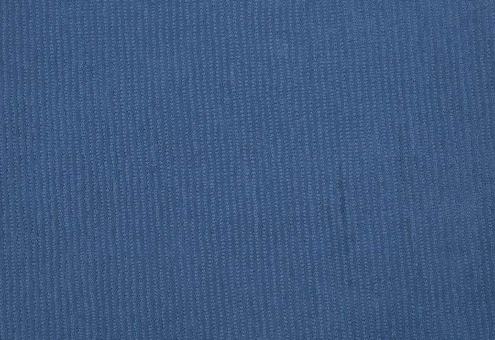 Terra Custom Made Blue Modern Solid Design Hand Tufted Wool Rug - The Rug Decor
