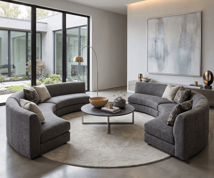 Terra Custom Made Hand Tufted Ivory Modern Solid Design Wool Rug - The Rug Decor