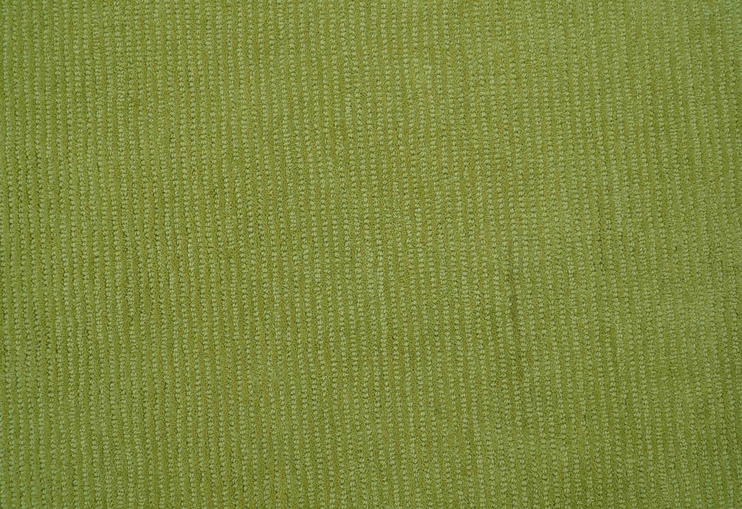 Terra Custom Made Modern Solid Design Green Hand Tufted Wool Rug - The Rug Decor