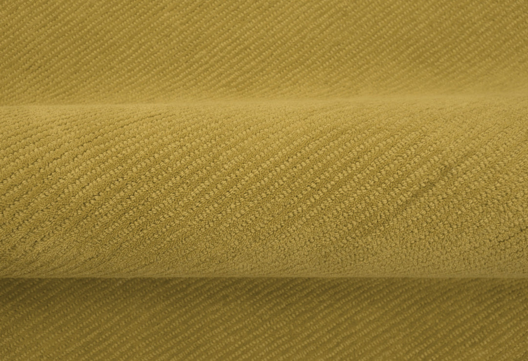 Terra Custom Made Copper Modern Solid Design Hand Tufted Wool Rug