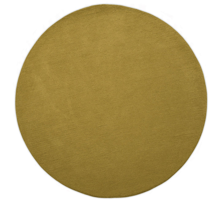 Terra Custom Made Copper Modern Solid Design Hand Tufted Wool Rug
