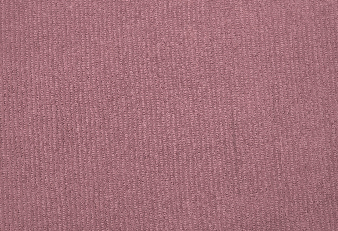 Terra Custom Made Modern Solid Design Pink Hand Tufted Wool Rug - The Rug Decor