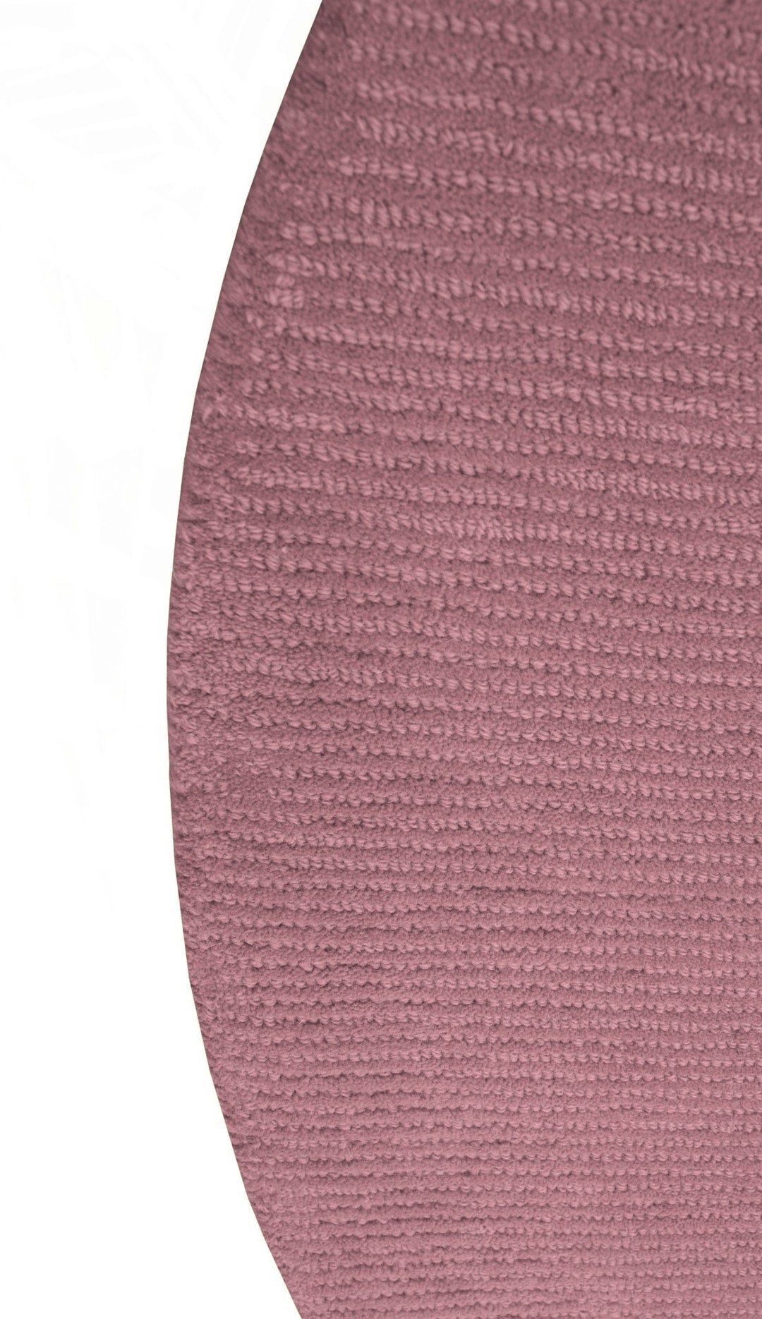 Terra Custom Made Modern Solid Design Pink Hand Tufted Wool Rug - The Rug Decor