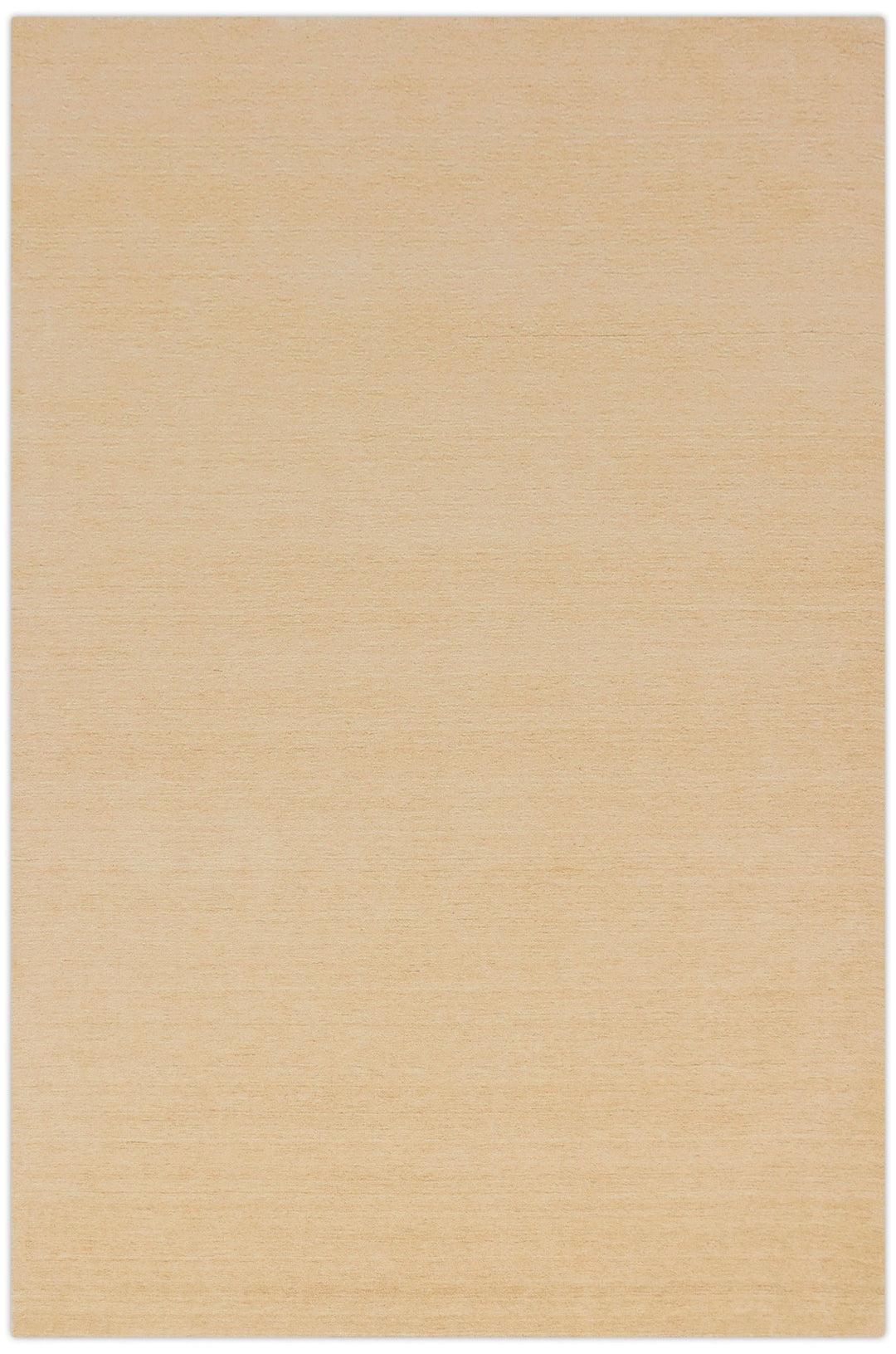 Terrain Hand Loomed Modern Beige Solid Design Wool Area Rug - The Rug Decor