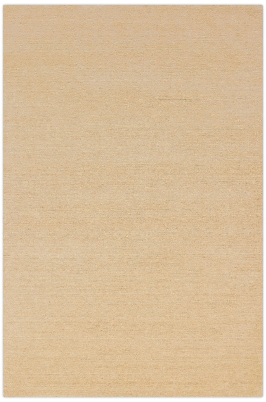 Terrain Hand Loomed Modern Beige Solid Design Wool Area Rug - The Rug Decor