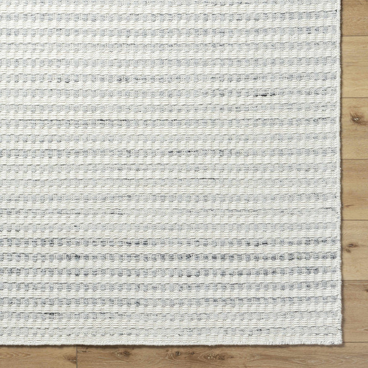 Tevah Contemporary White And Gray Area Rug - The Rug Decor