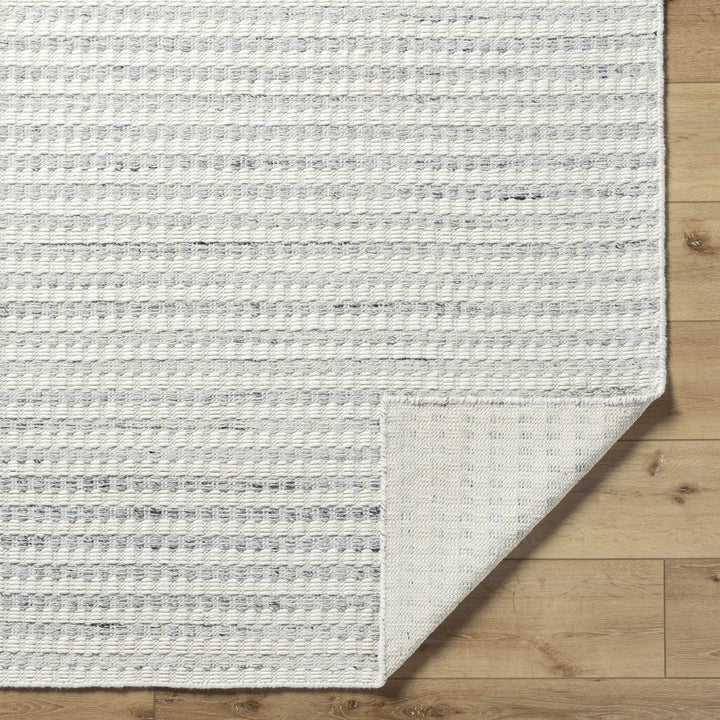 Tevah Contemporary White And Gray Area Rug - The Rug Decor