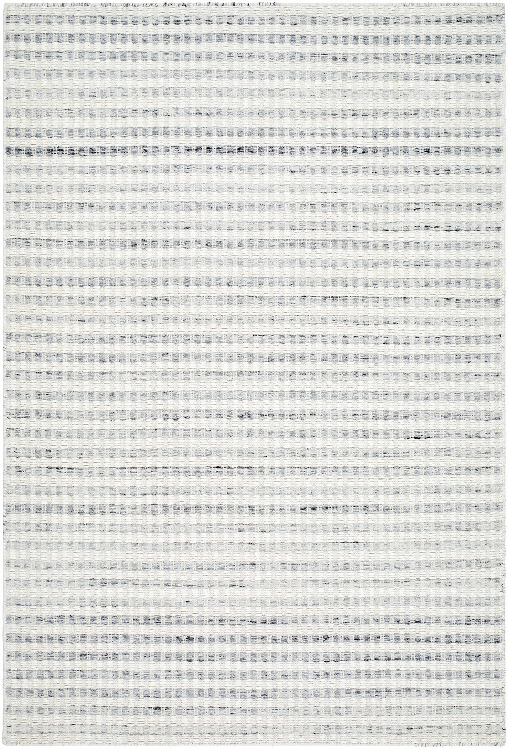 Tevah Contemporary White And Gray Area Rug - The Rug Decor