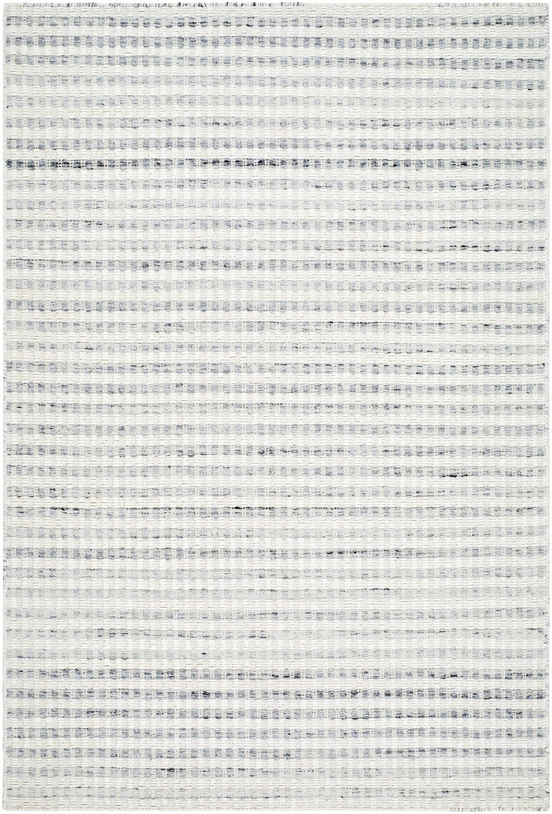 Tevah Contemporary White And Gray Area Rug - The Rug Decor