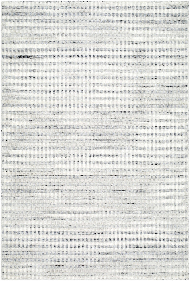 Tevah Contemporary White And Gray Area Rug - The Rug Decor