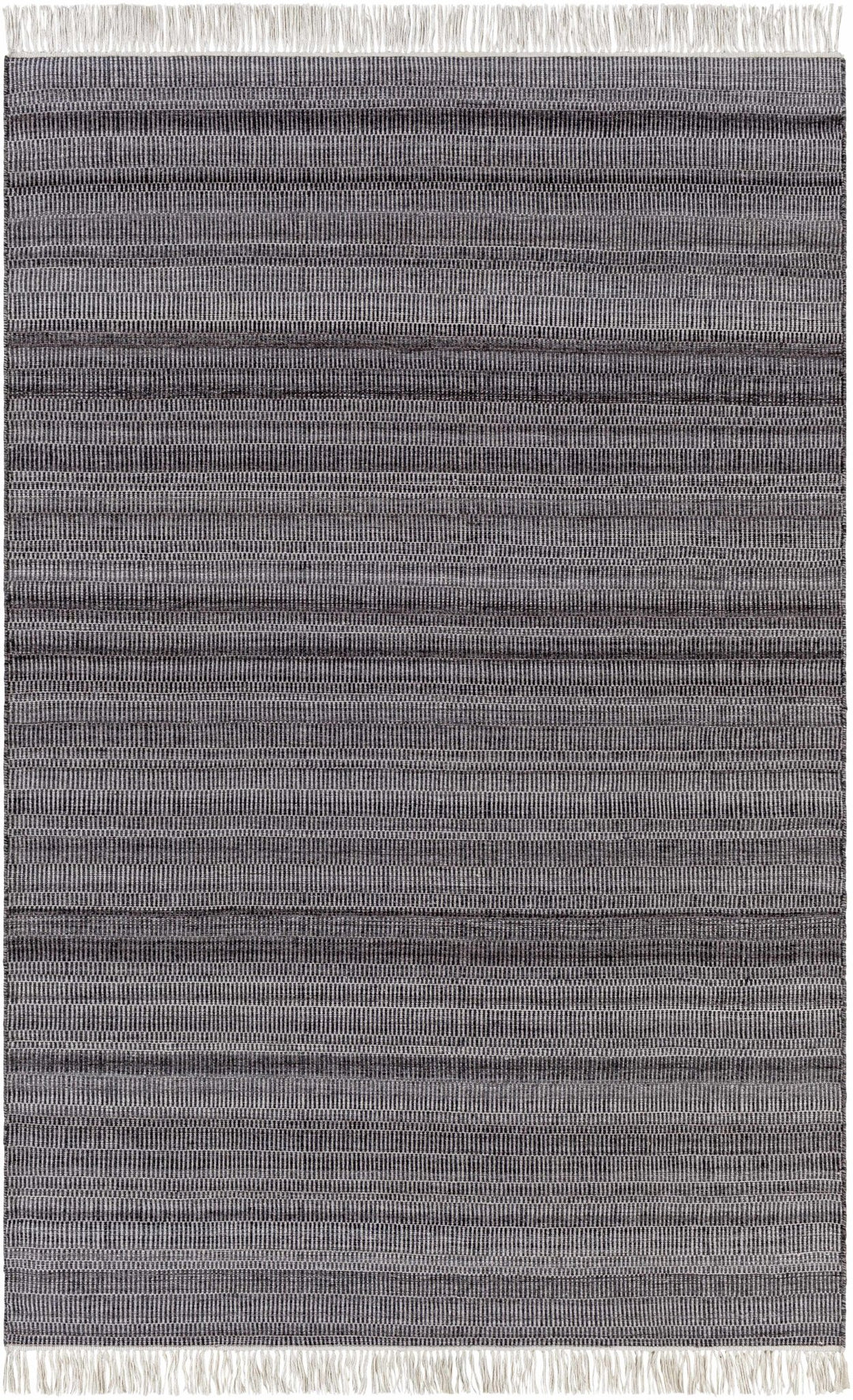 Thabazimbi Contemporary Abstract Charcoal And Gray Area Rug - The Rug Decor