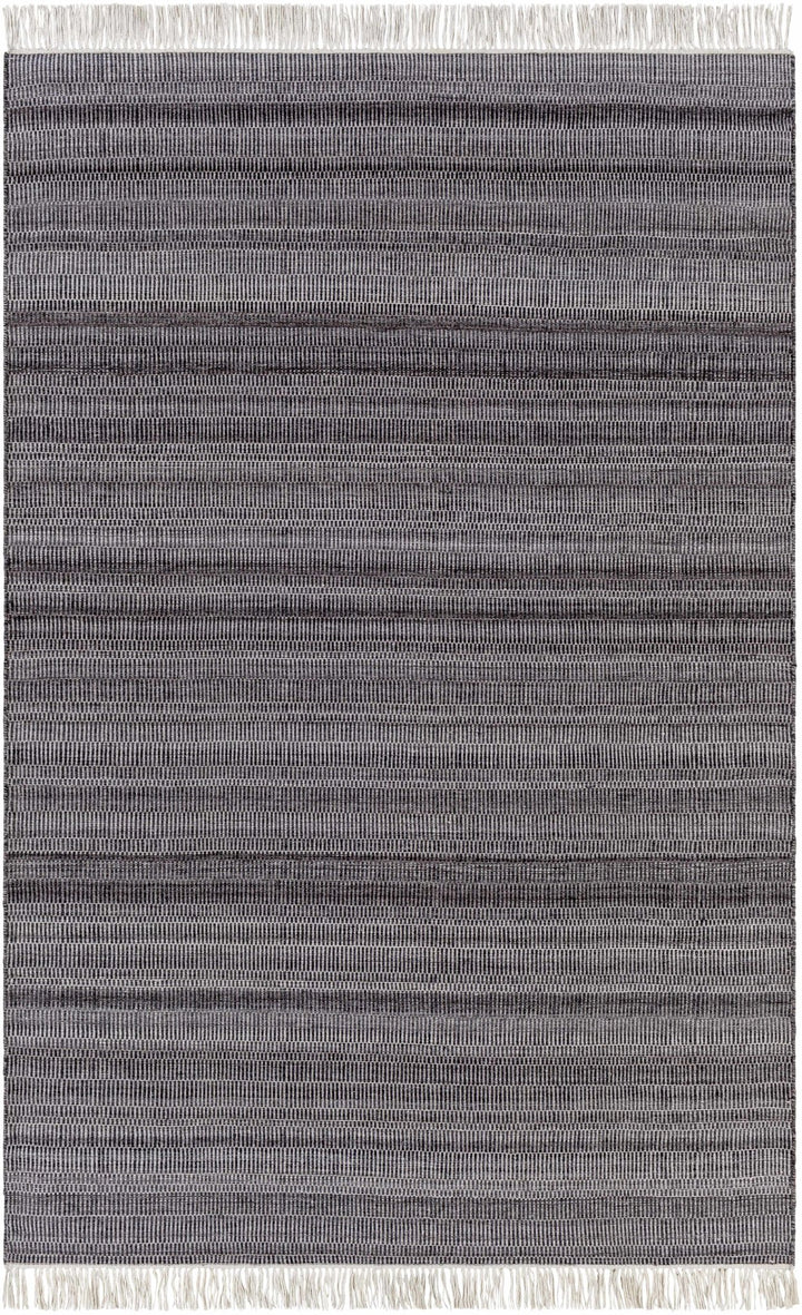 Thabazimbi Contemporary Abstract Charcoal And Gray Area Rug - The Rug Decor