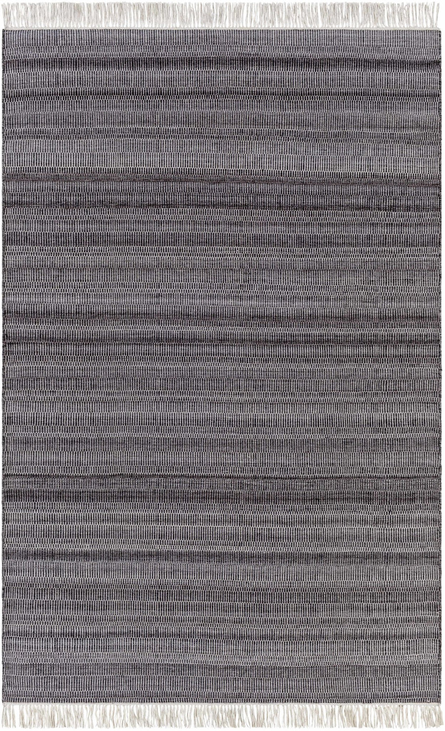 Thabazimbi Contemporary Abstract Charcoal And Gray Area Rug - The Rug Decor