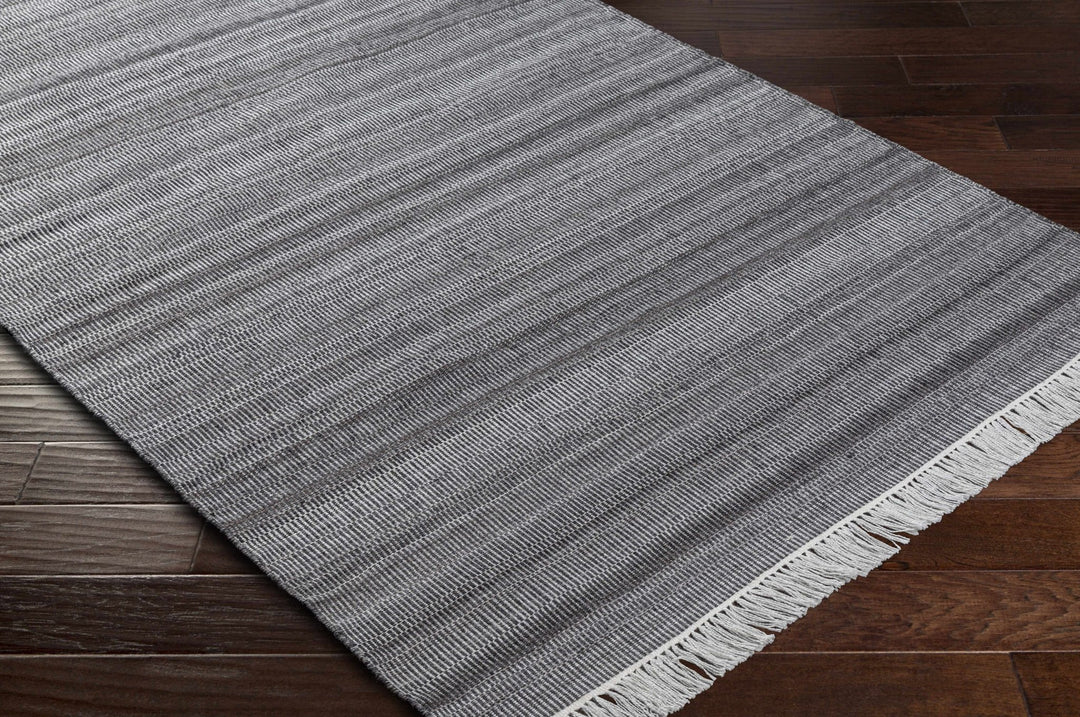 Thabazimbi Contemporary Abstract Charcoal And Gray Area Rug - The Rug Decor