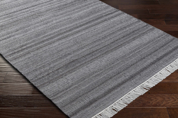 Thabazimbi Contemporary Abstract Charcoal And Gray Area Rug - The Rug Decor