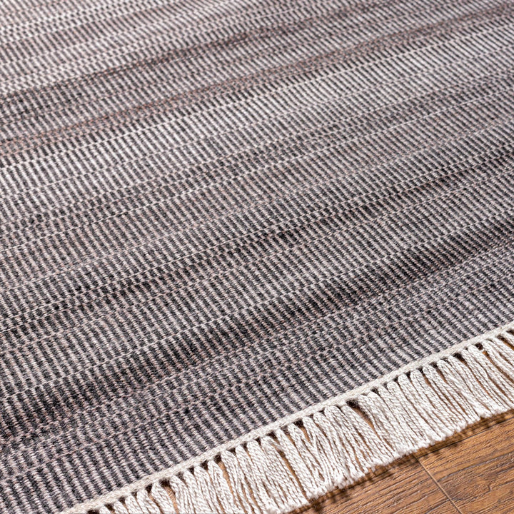 Thabazimbi Contemporary Abstract Charcoal And Gray Area Rug - The Rug Decor