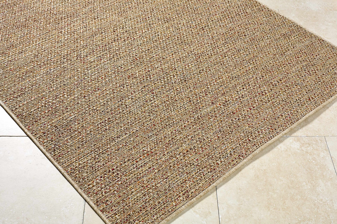 Thanh Beige Contemporary Style Outdoor Rug - The Rug Decor