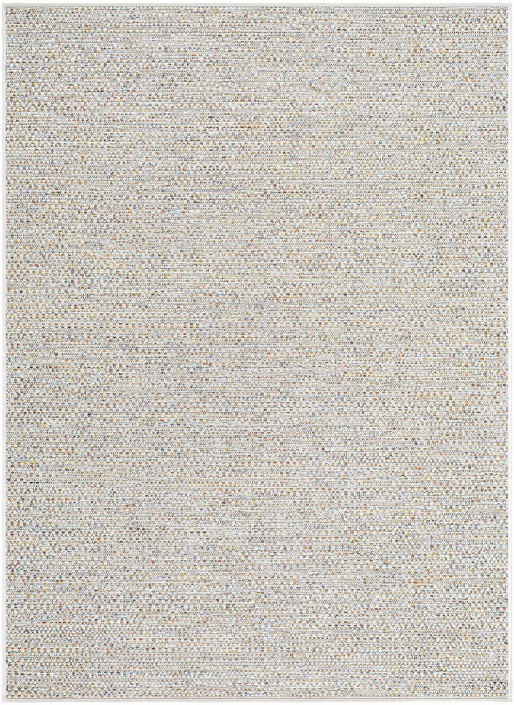 Thanh Contemporary Ivory And Gray Outdoor Area Rug - The Rug Decor