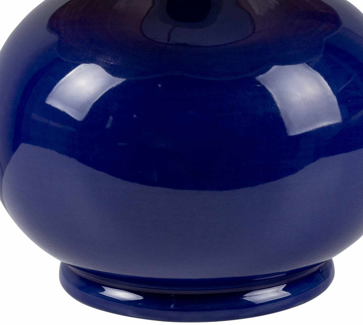 Theisseil Modern Blue Ceramic Table Lamp - The Rug Decor