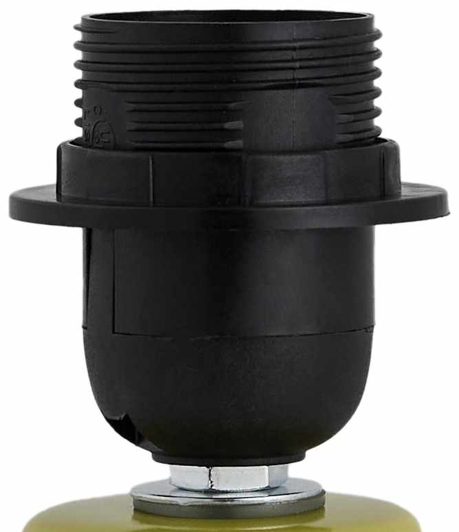 Theisseil Modern Olive Green Ceramic Table Lamp - The Rug Decor