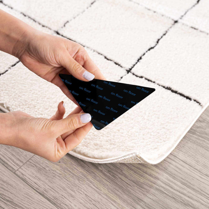 Thin Anti - Slip Corner Rug Pad - The Rug Decor
