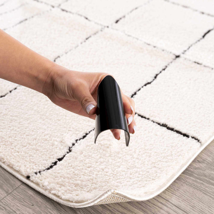 Thin Anti - Slip Corner Rug Pad - The Rug Decor
