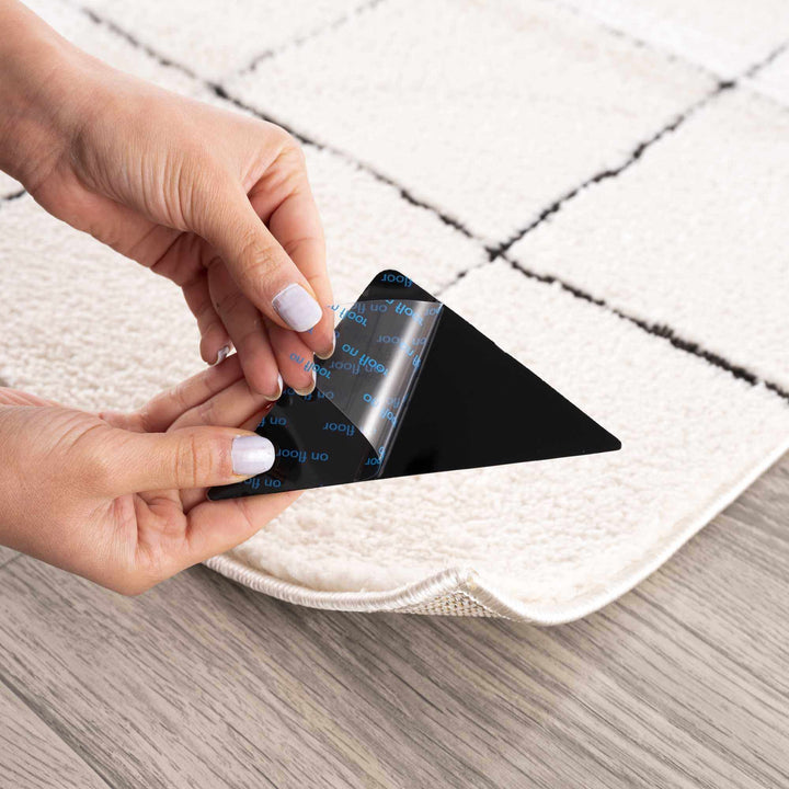 Thin Anti - Slip Corner Rug Pad - The Rug Decor