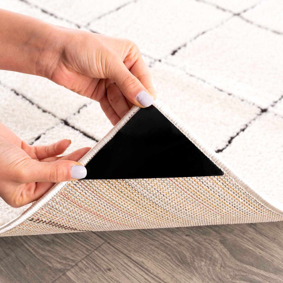 Thin Anti - Slip Corner Rug Pad - The Rug Decor