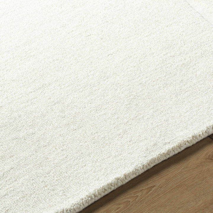 Thina Modern Contemporary Ivory Hand Loom Wool Rug - The Rug Decor