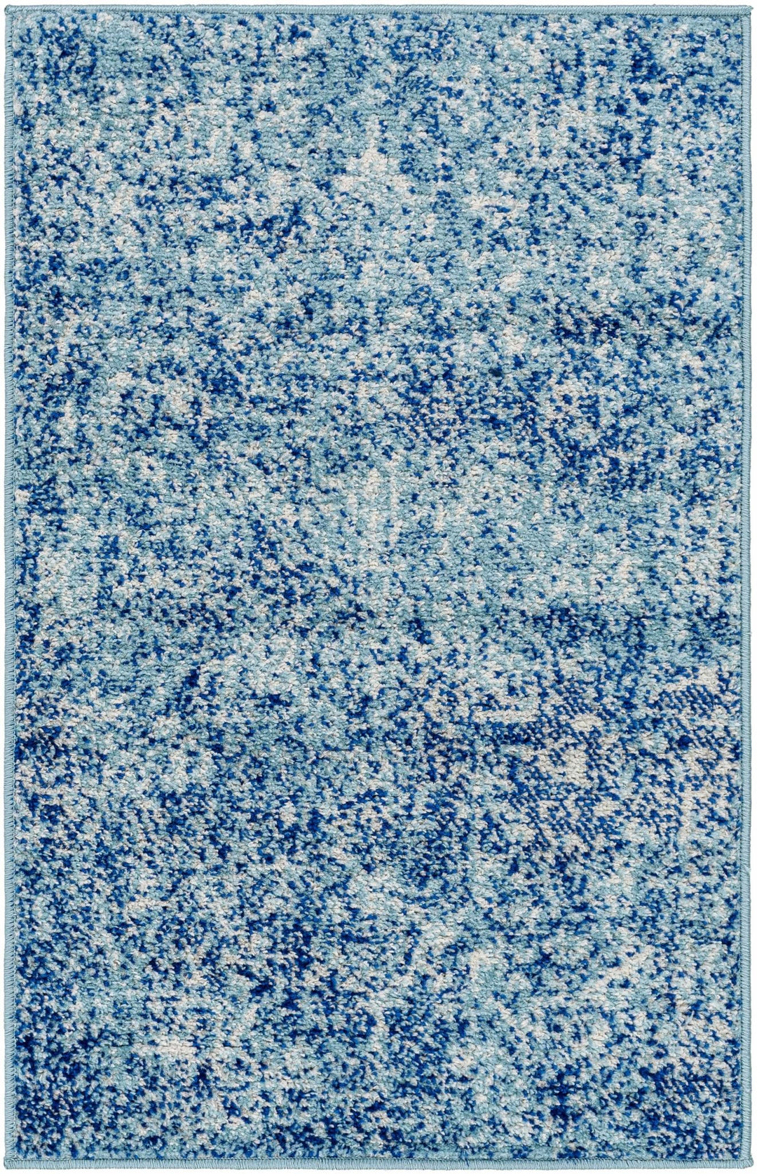 Thousandsticks Traditional Transitional Blue And Navy Area Rug - The Rug Decor