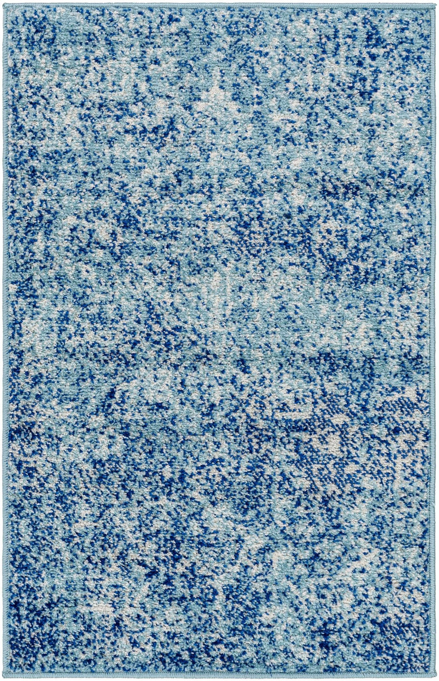 Thousandsticks Traditional Transitional Blue And Navy Area Rug - The Rug Decor