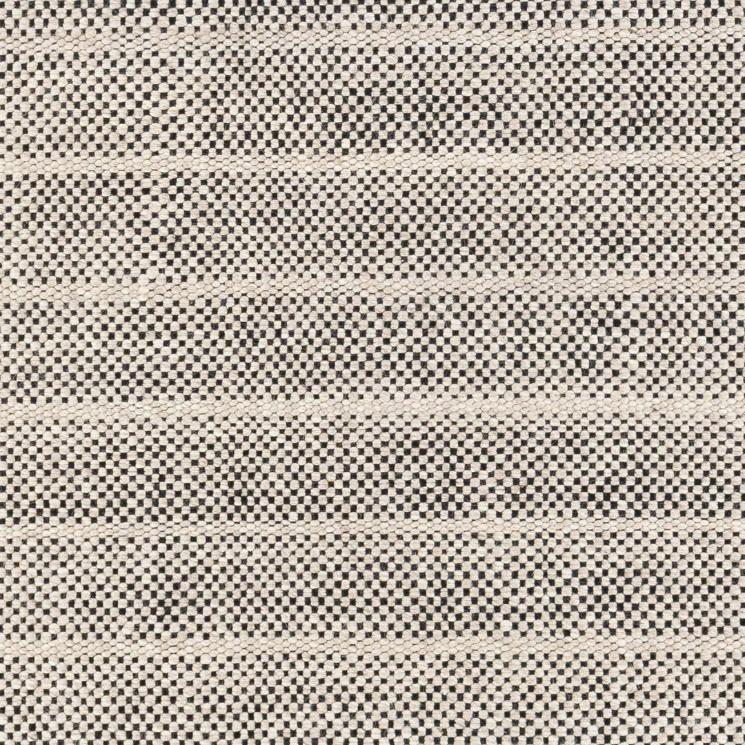 Thorold Ivory And Black Modern Style Hand Woven Area Rug