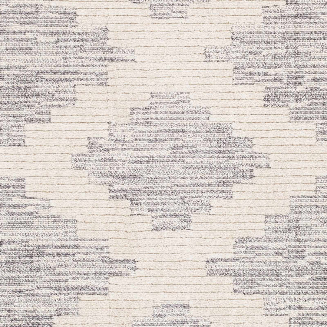 Thornburg Modern Geometrical Ivory And Gray Area Rug