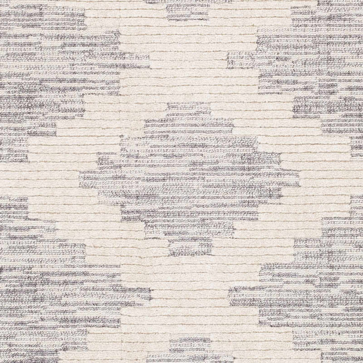 Thornburg Modern Geometrical Ivory And Gray Area Rug