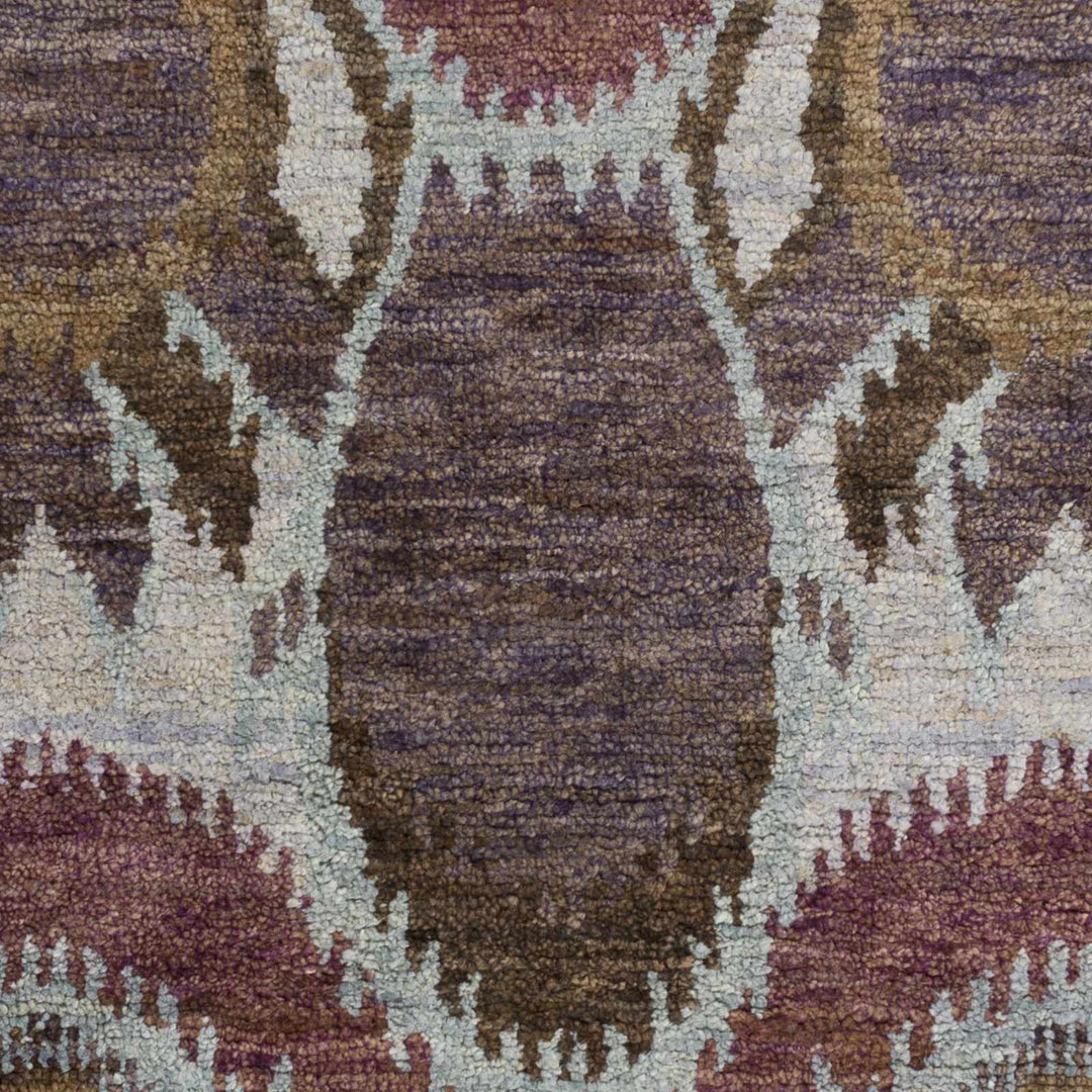 Thornville Brown Modern Style Hand Knotted Jute Area Rug