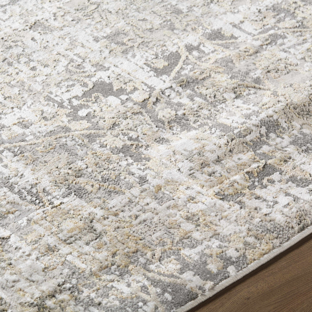 Tiago Modern Abstract Design Ivory And Beige Area Rug - The Rug Decor