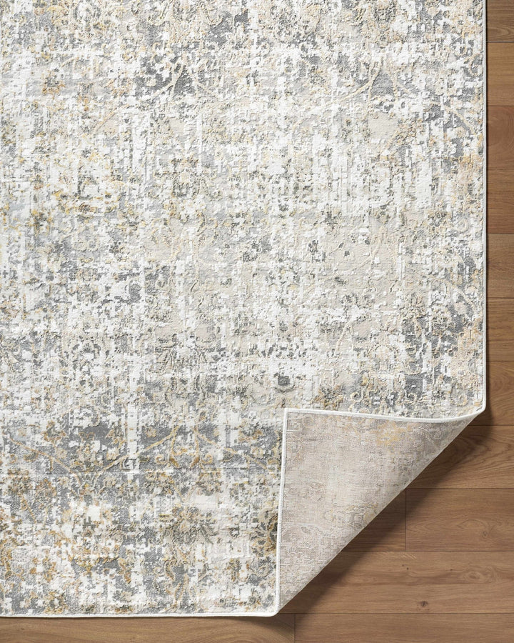 Tiago Modern Abstract Design Ivory And Beige Area Rug - The Rug Decor