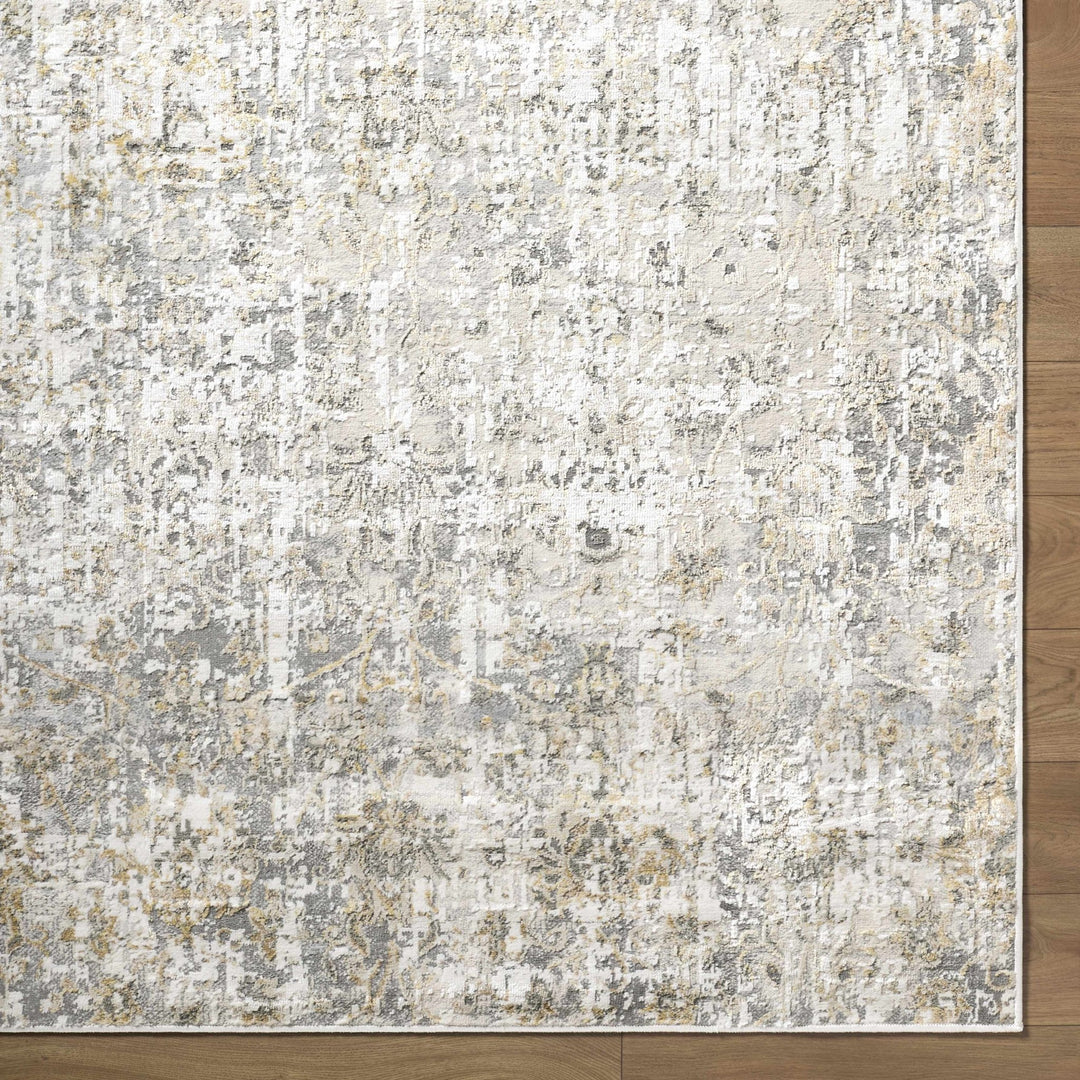 Tiago Modern Abstract Design Ivory And Beige Area Rug - The Rug Decor