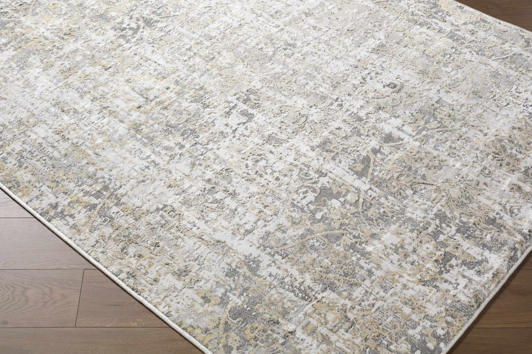 Tiago Modern Abstract Design Ivory And Beige Area Rug - The Rug Decor