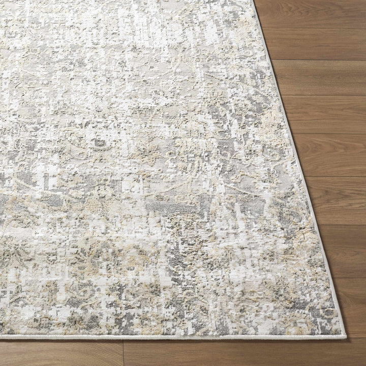 Tiago Modern Abstract Design Ivory And Beige Area Rug - The Rug Decor